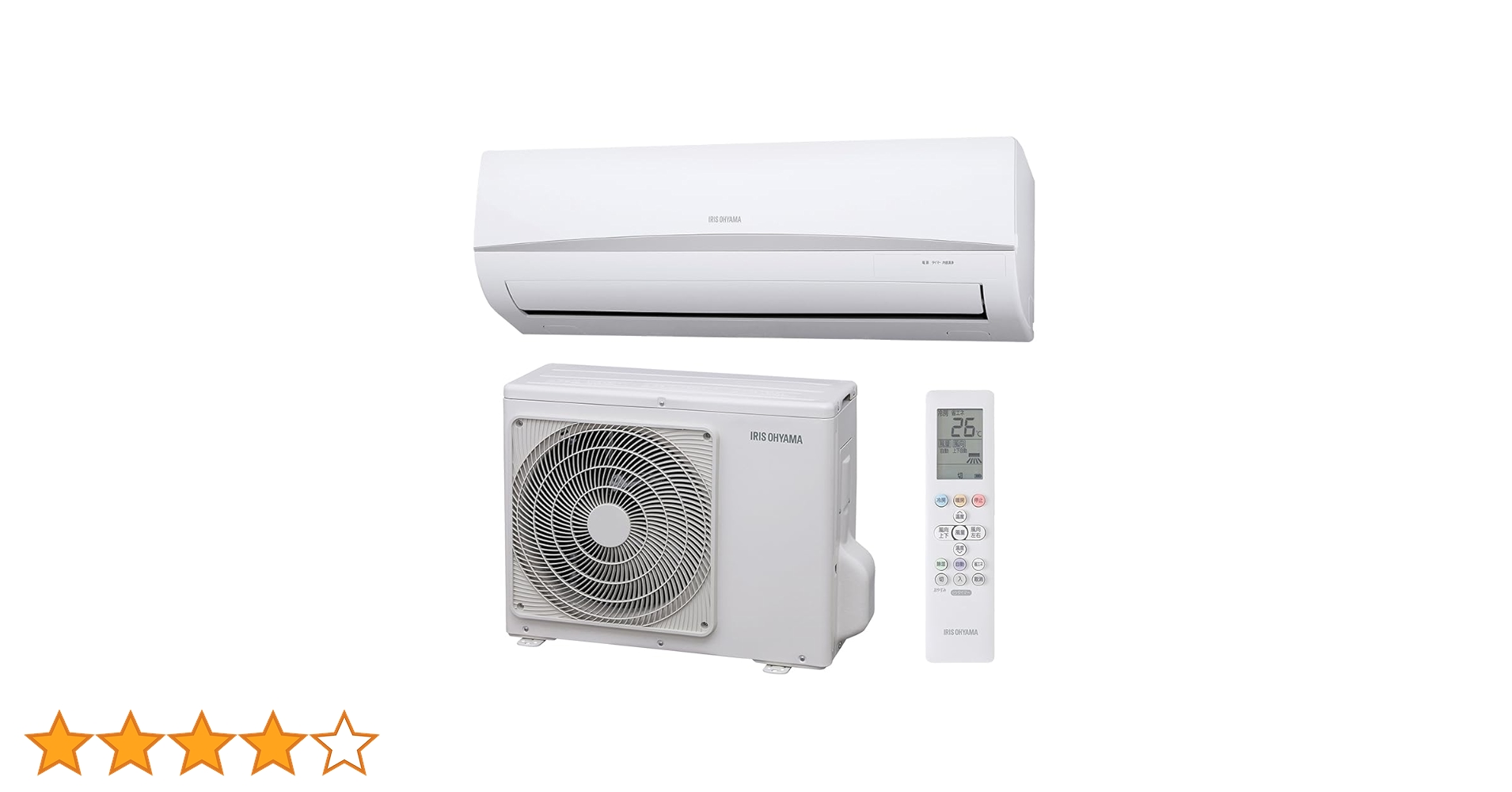 Amazon | アイリスオーヤマ エアコン 14畳 4.0kW いたわりエコ